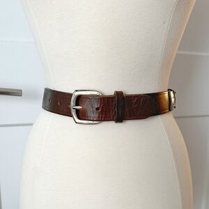 Vintage Guess USA Leather Belt – American Jean Team – Size S